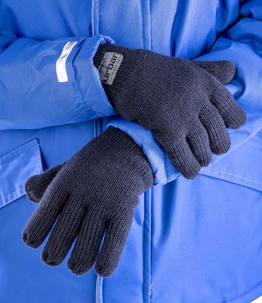 Result Kids Lined Thinsulate™ Gloves RS147B - RS147B Navy Model