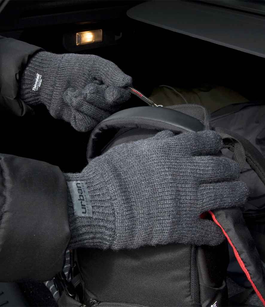 Result Classic Lined Thinsulate™ Gloves RS147 - RS147 Charcoal Model