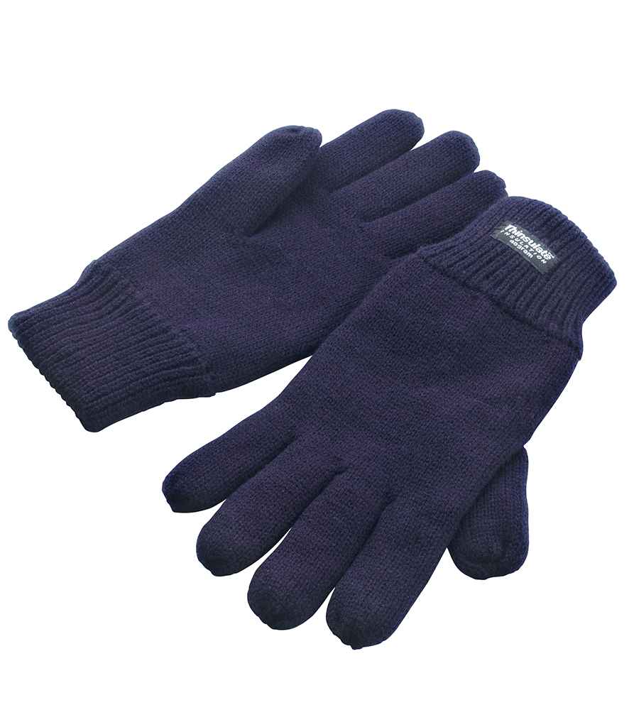 Result Classic Lined Thinsulate™ Gloves RS147 - Navy
