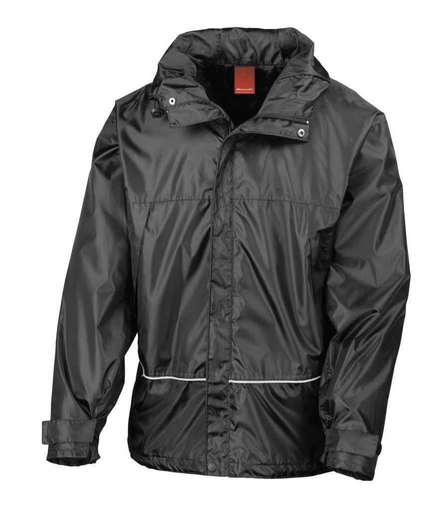 Result Waterproof 2000 Ripstop Team Jacket RS155 - Black