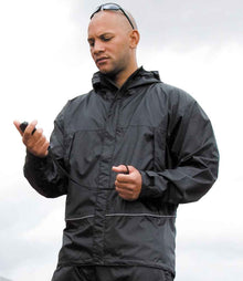 Result Waterproof 2000 Ripstop Team Jacket RS155 - RS155 Black Model
