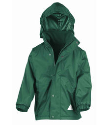 Result Kids/Youths Fleece Lined StormDri 6000 Jacket RS160B - Bottle Green/Bottle Green