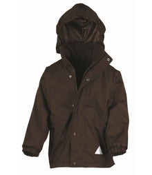 Result Kids/Youths Fleece Lined StormDri 6000 Jacket RS160B - Brown/Brown