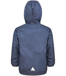 Result Kids/Youths Fleece Lined StormDri 6000 Jacket RS160B - RS160B Navy/Navy Back