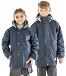 Result Kids/Youths Fleece Lined StormDri 6000 Jacket RS160B - RS160B Navy/Navy Model