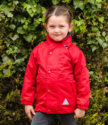 Result Kids/Youths Fleece Lined StormDri 6000 Jacket RS160B - RS160B Red/Navy Model