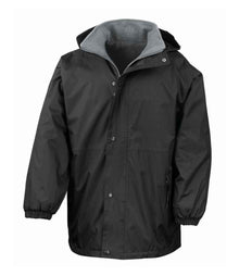 Result Fleece Lined StormDri 6000 Waterproof Jacket RS160 - Black/Grey