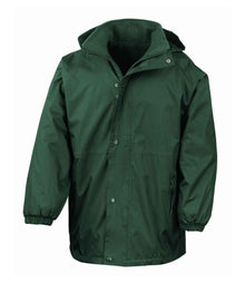 Result Fleece Lined StormDri 6000 Waterproof Jacket RS160 - Bottle Green/Bottle Green