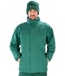 Result Fleece Lined StormDri 6000 Waterproof Jacket RS160 - RS160 Bottle Green/Bottle Green Model