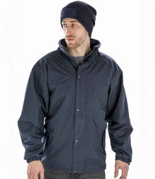 Result Fleece Lined StormDri 6000 Waterproof Jacket RS160 - RS160 Navy/Navy Model