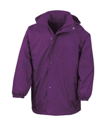 Result Fleece Lined StormDri 6000 Waterproof Jacket RS160 - Purple/Purple