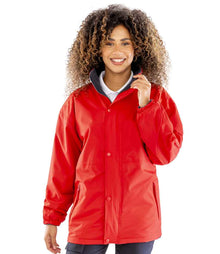 Result Fleece Lined StormDri 6000 Waterproof Jacket RS160 - RS160 Red/Navy Model