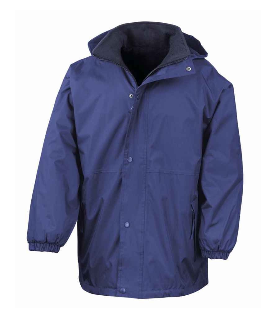 Result Fleece Lined StormDri 6000 Waterproof Jacket RS160 - Royal Blue/Navy