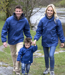 Result Fleece Lined StormDri 6000 Waterproof Jacket RS160 - RS160 Royal Blue/Navy Model