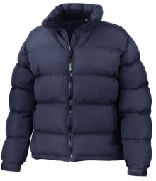 Result Recycled Ladies Holkham Down Feel Jacket RS181F - Navy