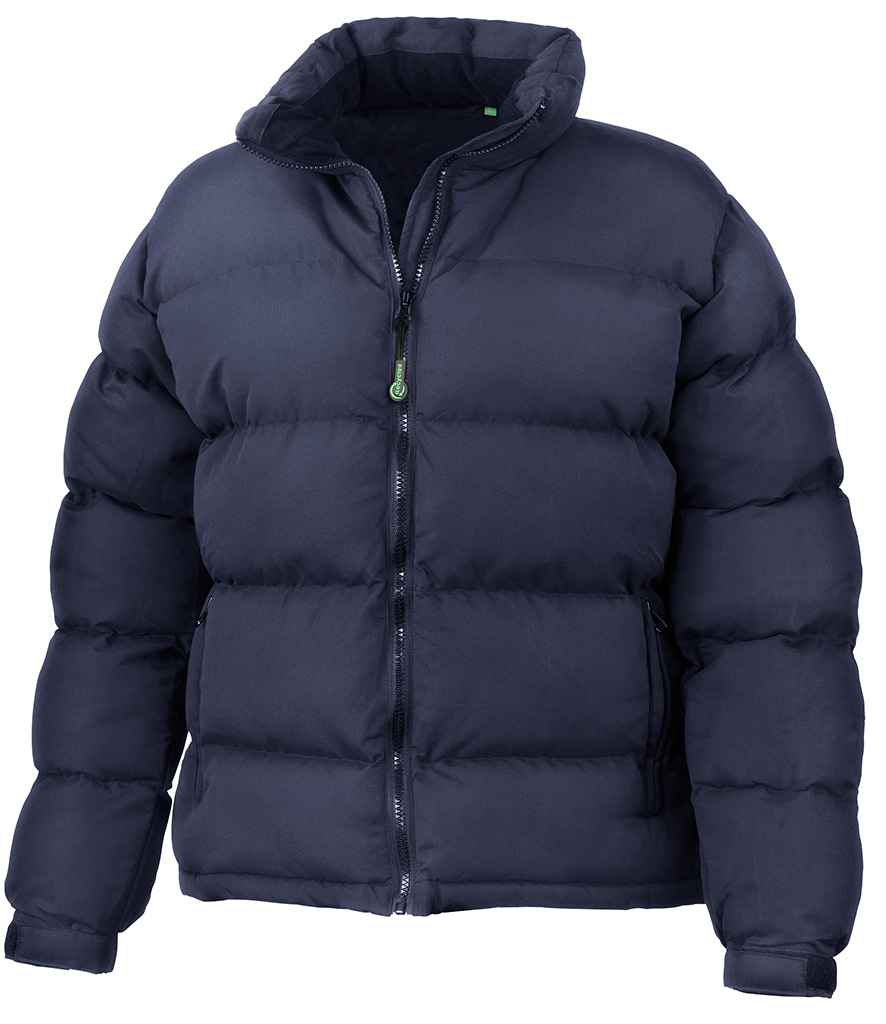 Result Recycled Ladies Holkham Down Feel Jacket RS181F - Navy