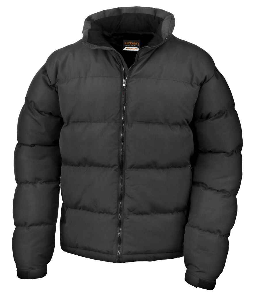 Result Urban Holkham Down Feel Jacket RS181M - Black