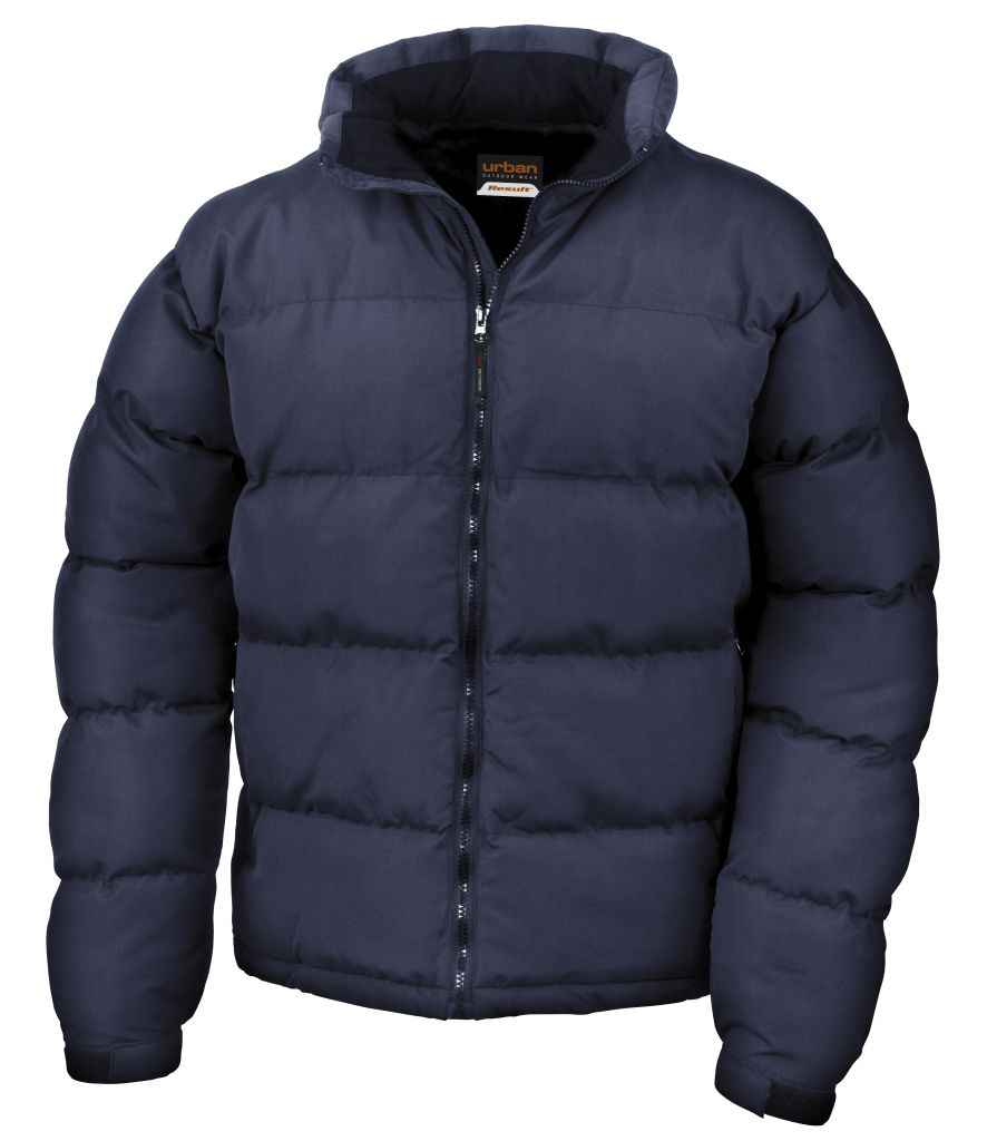 Result Urban Holkham Down Feel Jacket RS181M - Navy