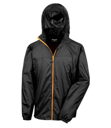 Result Urban HDi Quest Stowable Jacket RS189M - Black/Orange