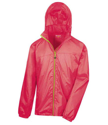 Result Urban HDi Quest Stowable Jacket RS189M – Raspberry/Lime product image