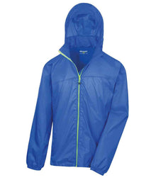 Result Urban HDi Quest Stowable Jacket RS189M - Royal Blue/Lime Green