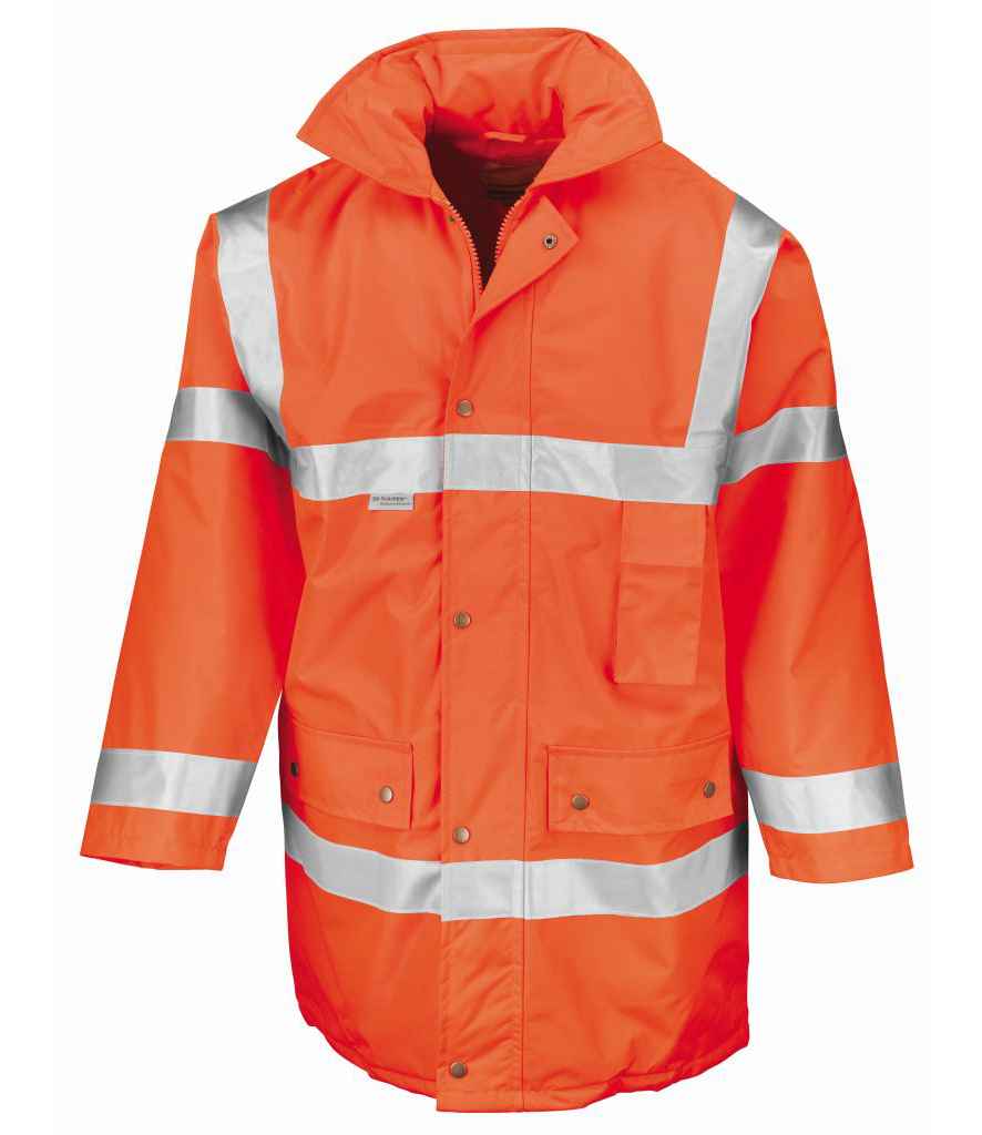 Result Safe-Guard Hi-Vis Safety Jacket RS18 - Orange