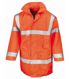 Result Safe-Guard Hi-Vis Safety Jacket RS18 - Orange
