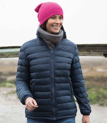 Result Urban Ladies Ice Bird Padded Jacket RS192F - RS192F Navy Model