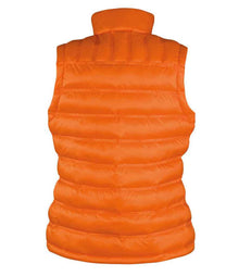 Result Urban Ladies Ice Bird Padded Gilet RS193F - RS193F Orange Back