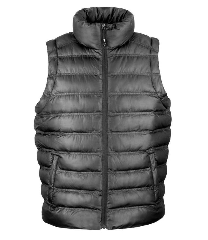 Result Urban Ice Bird Padded Gilet RS193M - Black