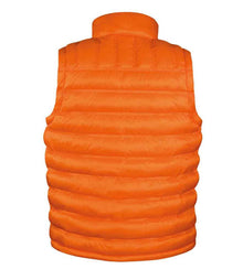 Result Urban Ice Bird Padded Gilet RS193M - RS193M Orange Back