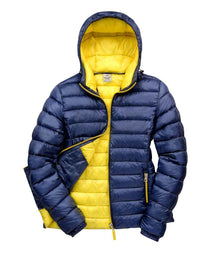 Result Urban Ladies Snow Bird Padded Jacket RS194F - Navy/Yellow