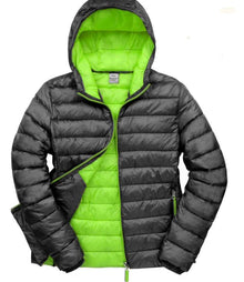 Result Urban Snow Bird Padded Jacket RS194M - Black/Lime Green