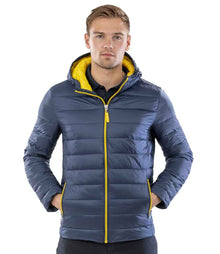Result Urban Snow Bird Padded Jacket RS194M - RS194M Navy/Yellow Model