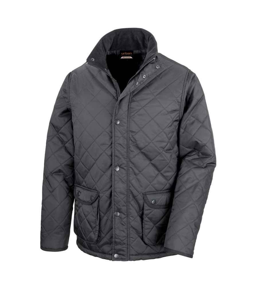 Result Urban Cheltenham Jacket RS195 - Black