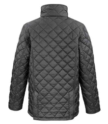Result Urban Cheltenham Gold Jacket RS196 - RS196 Black Back