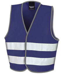 Result Core Kids Enhanced Vis Vest RS200BE - Navy