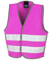 Result Core Kids Enhanced Vis Vest RS200BE - Pink