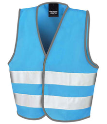 Result Core Kids Enhanced Vis Vest RS200BE - Sky Blue
