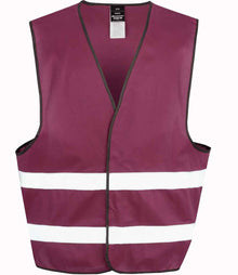 Result Core Enhanced Vis Vest RS200E - Burgundy