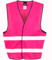 Result Core Enhanced Vis Vest RS200E - Fluorescent Pink