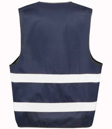 Result Core Enhanced Vis Vest RS200E - RS200E Navy Back