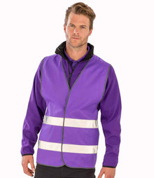 Result Core Enhanced Vis Vest RS200E - RS200E Purple Model