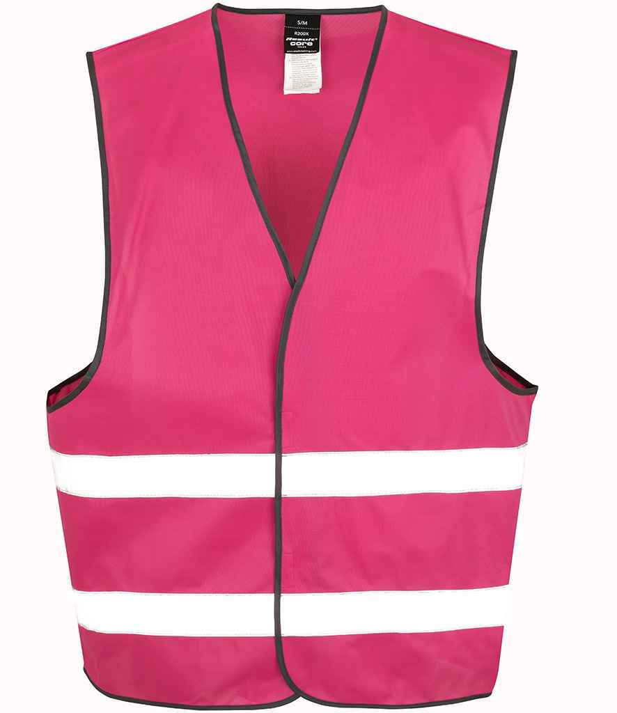 Result Core Enhanced Vis Vest RS200E - Raspberry