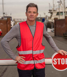 Result Core Enhanced Vis Vest RS200E - RS200E Red Model