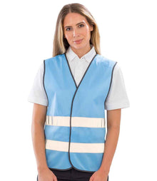 Result Core Enhanced Vis Vest RS200E - RS200E Sky Blue Model