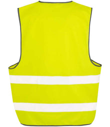 Result Core Motorist Hi-Vis Vest RS200 - RS200 Fluorescent Yellow Back