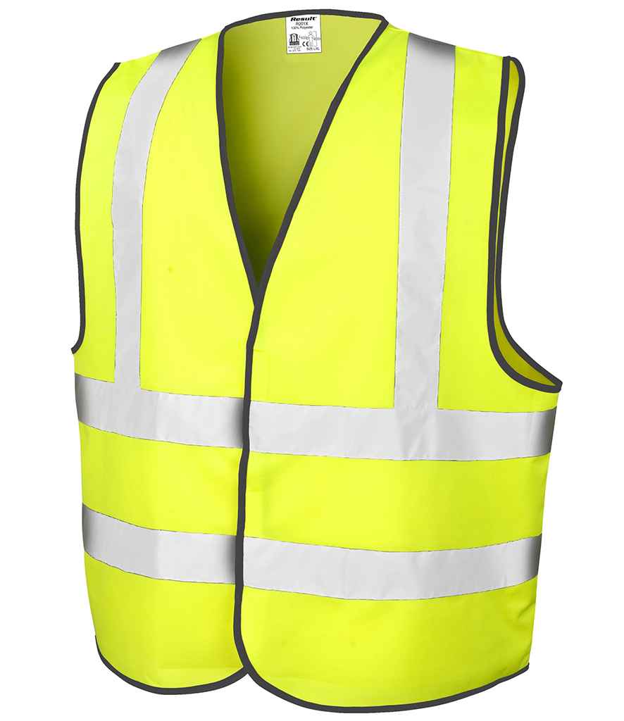 Result Core Hi-Vis Motorway Vest RS201M - Fluorescent Yellow
