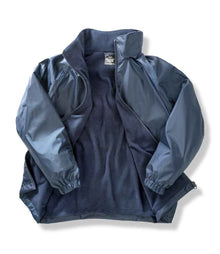 Result Core Kids Micro Fleece Lined Jacket RS203B - RS203B Navy Detail