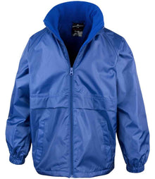 Result Core Kids Micro Fleece Lined Jacket RS203B - Royal Blue